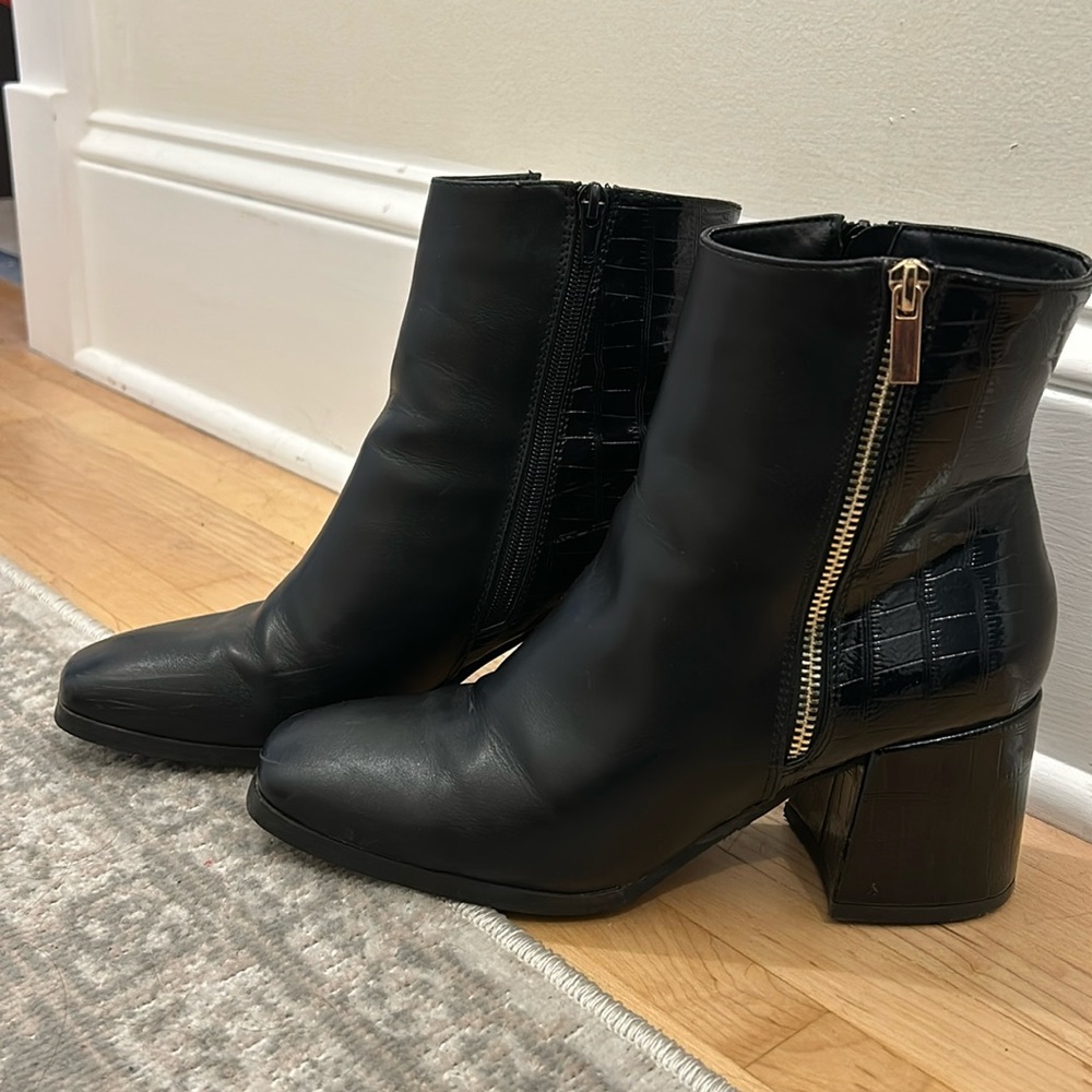 Black booties